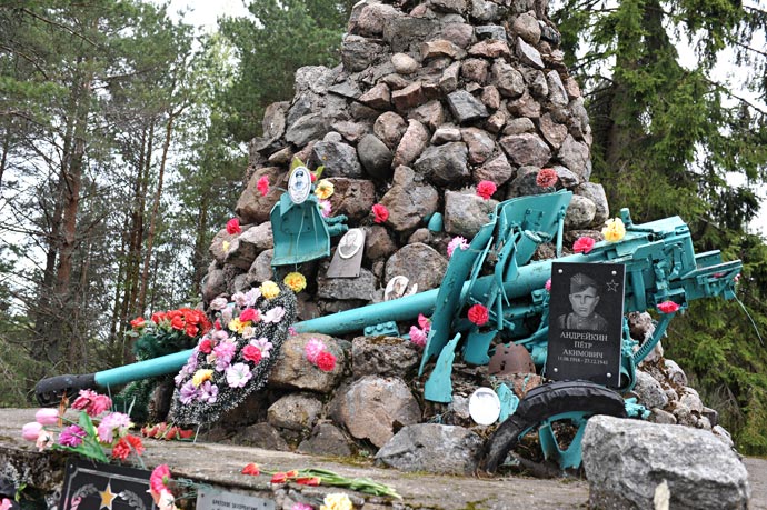 По местам боевой славы Невельского района Псковской Области