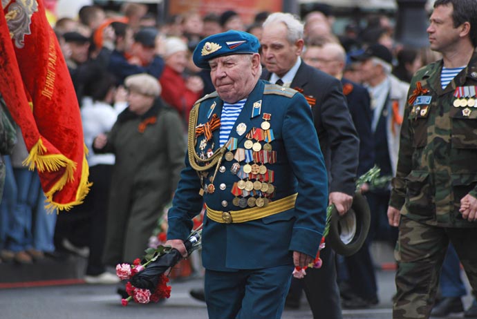 Парад Ветеранов в День Победы 9 мая