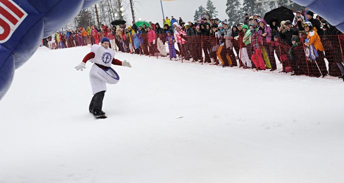 Аква-шоу 2012 Red Bull Jump&Freeze