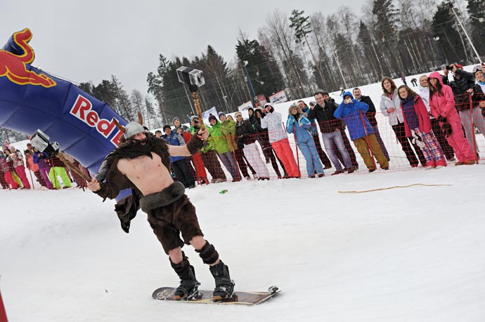 Аква-шоу 2012 Red Bull Jump&Freeze