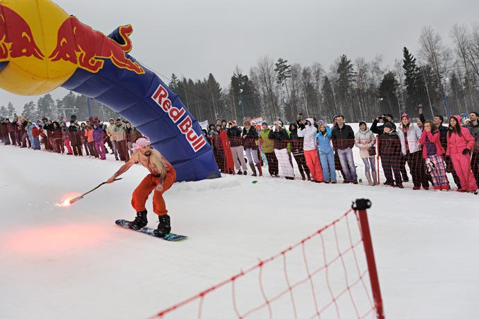 Аква-шоу 2012 Red Bull Jump&Freeze