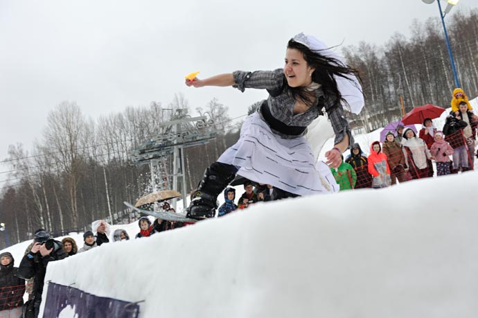 Аква-шоу 2012 Red Bull Jump&Freeze