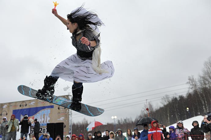 Аква-шоу 2012 Red Bull Jump&Freeze