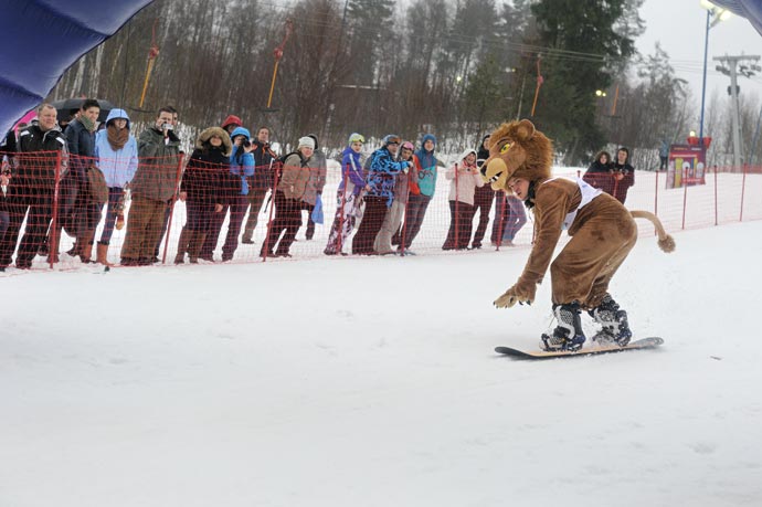 Аква-шоу 2012 Red Bull Jump&Freeze