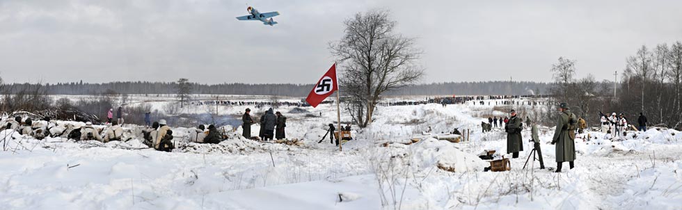 «Январский гром» в военно-исторической реконструкции.