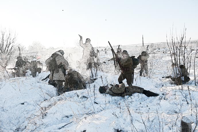 Военно-историческая реконструкция в рисунках (фотошоп)