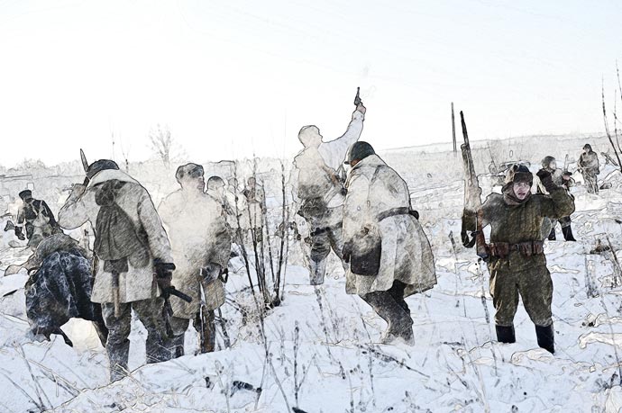 Военно-историческая реконструкция в рисунках (фотошоп)