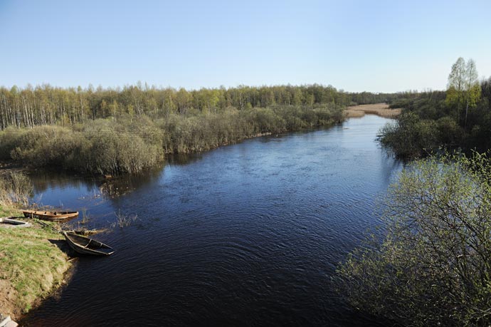 Пейзажи природы средней полосы России весной