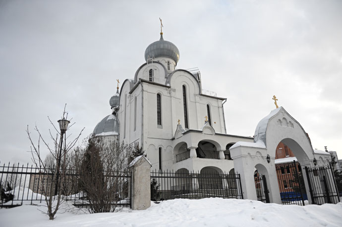 Церкви зимой