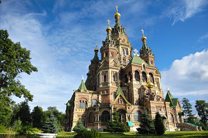 Петергоф. Собор Петра и Павла.