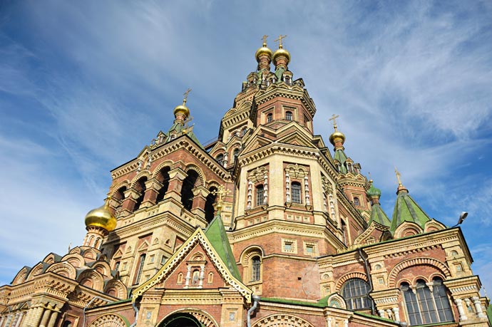 Петергоф. Собор Петра и Павла.