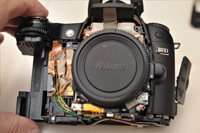 Nikon D-80, ошибка затвора Err