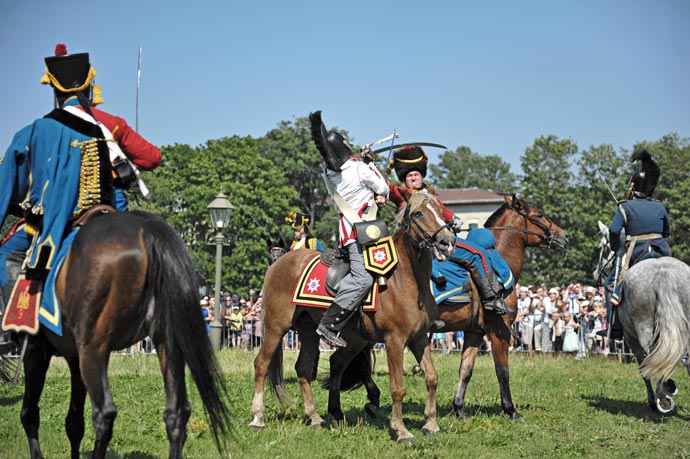 Реконструкция 1812 года, Петропавловская крепость, июль 2012