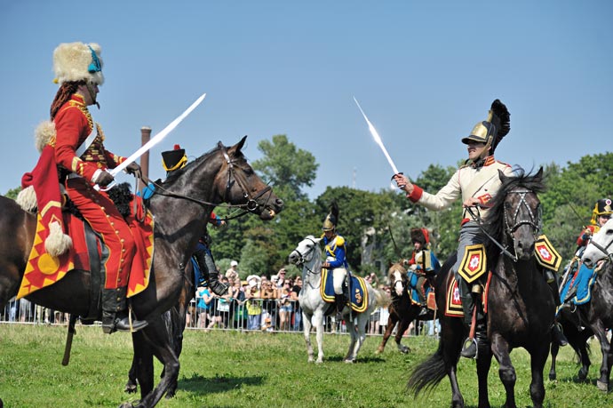 Реконструкция 1812 года, Петропавловская крепость, июль 2012