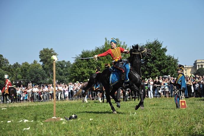 Реконструкция 1812 года, Петропавловская крепость, июль 2012