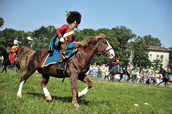 Реконструкция 1812 года, Петропавловская крепость, июль 2012