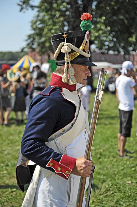 Реконструкция 1812 года, Петропавловская крепость, июль 2012