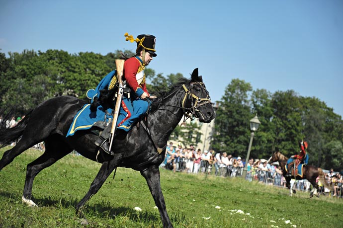 Реконструкция 1812 года, Петропавловская крепость, июль 2012