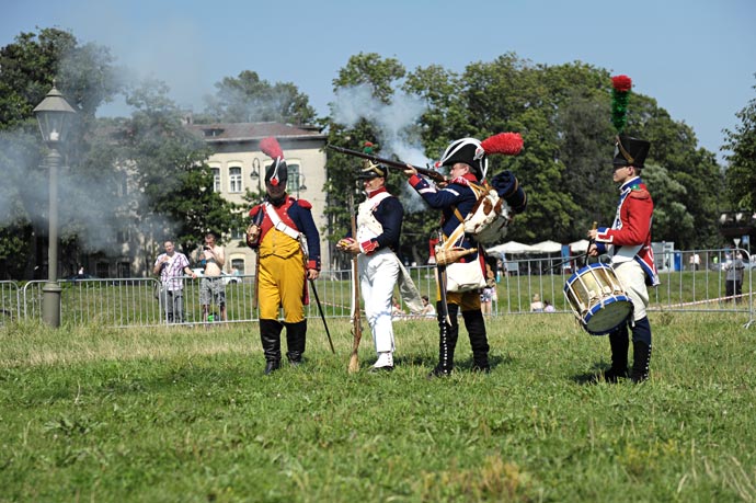 Реконструкция 1812 года, Петропавловская крепость, июль 2012