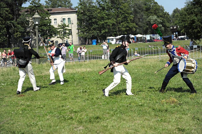 Реконструкция 1812 года, Петропавловская крепость, июль 2012