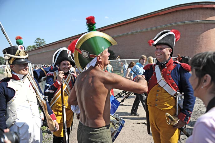 Реконструкция 1812 года, Петропавловская крепость, июль 2012