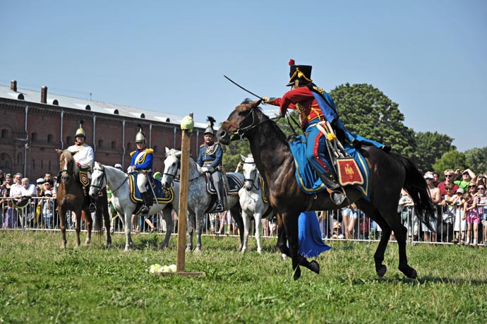 Реконструкция 1812 года, Петропавловская крепость, июль 2012