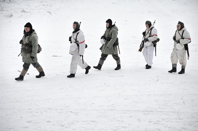 Военно-историческая реконструкция - За Ленинград! 27.01.2013