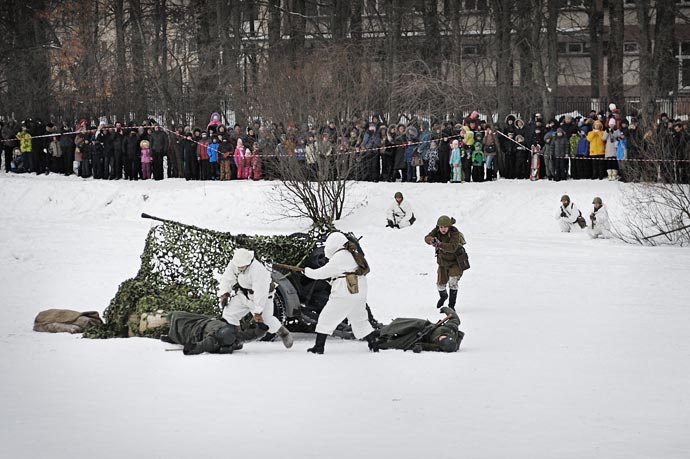 Военно-историческая реконструкция - За Ленинград! 27.01.2013