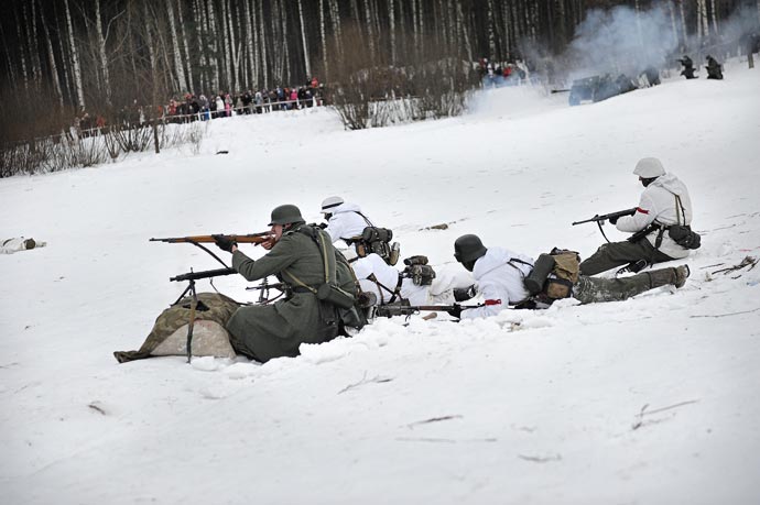 Военно-историческая реконструкция - За Ленинград! 27.01.2013