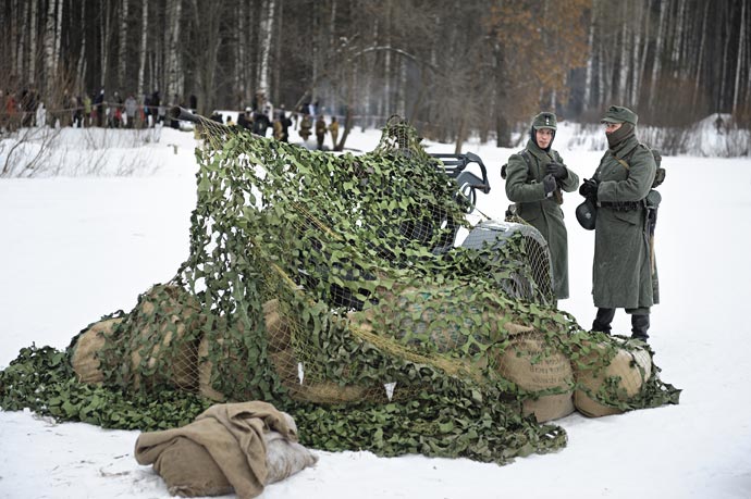 Военно-историческая реконструкция - За Ленинград! 27.01.2013