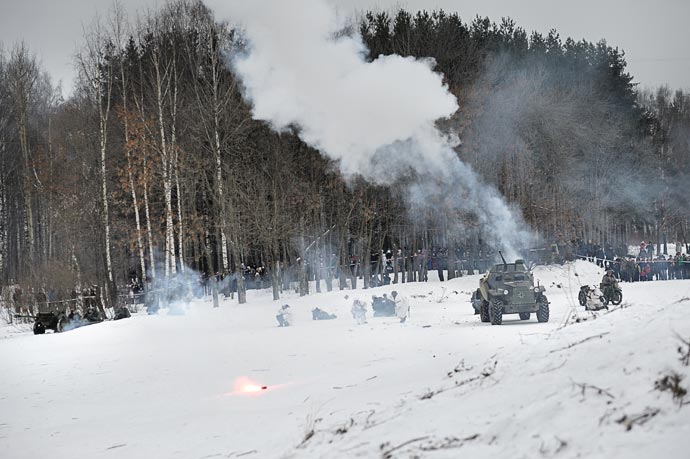 Военно-историческая реконструкция - За Ленинград! 27.01.2013