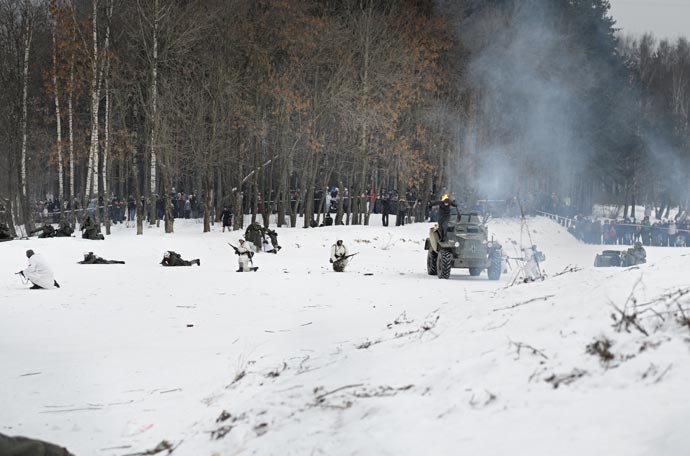 Военно-историческая реконструкция - За Ленинград! 27.01.2013