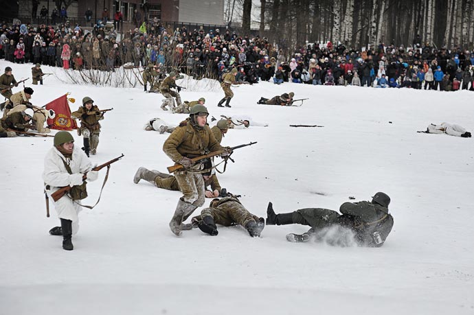 Военно-историческая реконструкция - За Ленинград! 27.01.2013