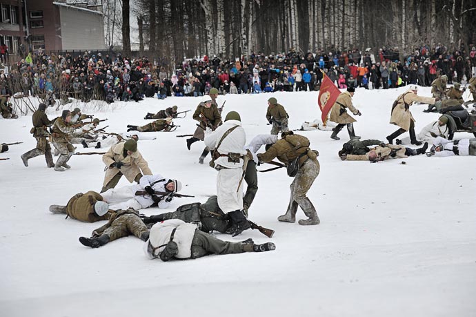 Военно-историческая реконструкция - За Ленинград! 27.01.2013