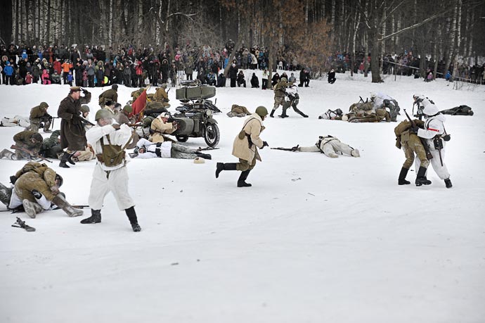 Военно-историческая реконструкция - За Ленинград! 27.01.2013