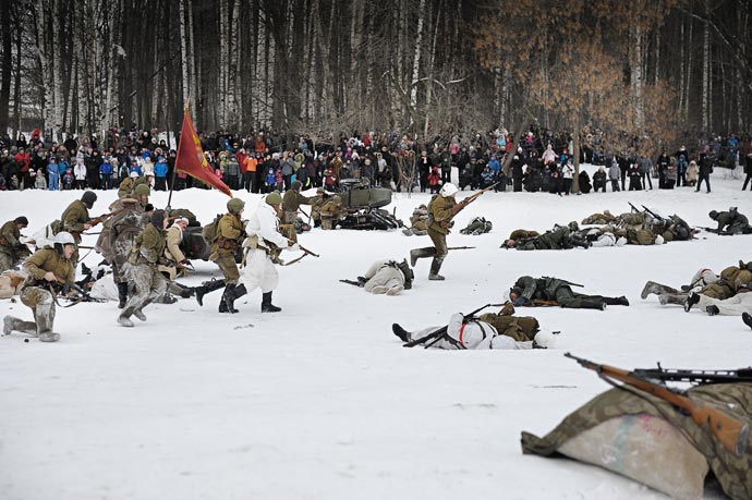 Военно-историческая реконструкция - За Ленинград! 27.01.2013