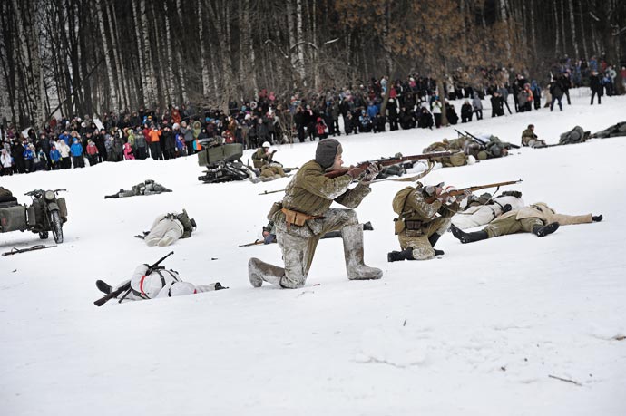 Военно-историческая реконструкция - За Ленинград! 27.01.2013