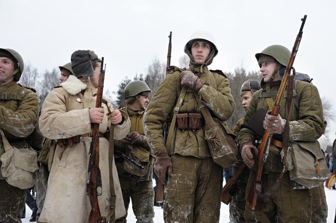 Военно-историческая реконструкция - За Ленинград! 27.01.2013