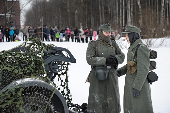 Военно-историческая реконструкция - За Ленинград! 27.01.2013