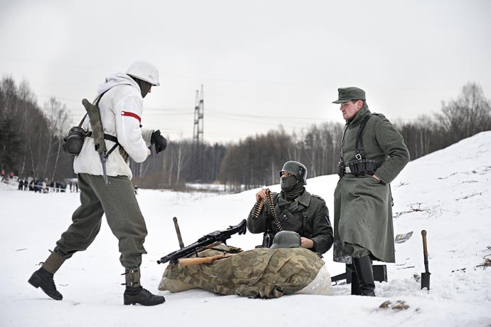 Военно-историческая реконструкция - За Ленинград! 27.01.2013