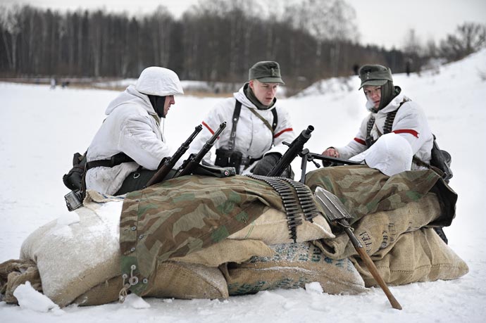 Военно-историческая реконструкция - За Ленинград! 27.01.2013