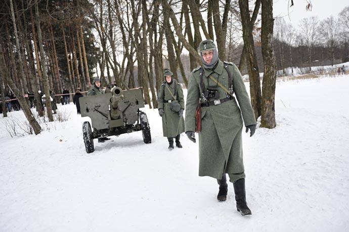 Военно-историческая реконструкция - За Ленинград! 27.01.2013