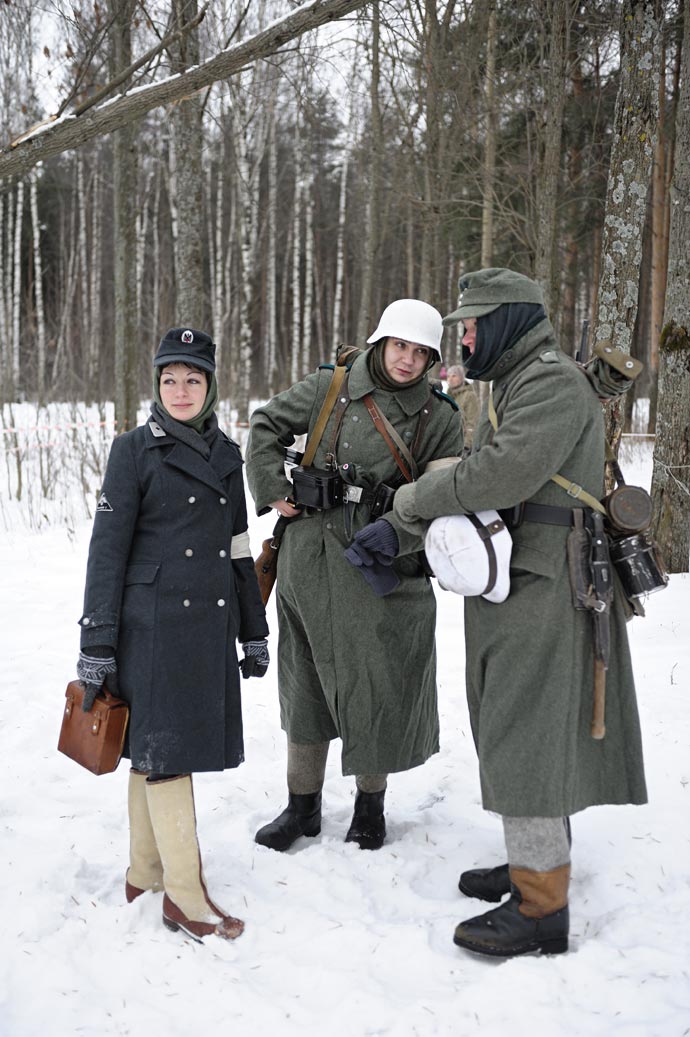 Военно-историческая реконструкция - За Ленинград! 27.01.2013