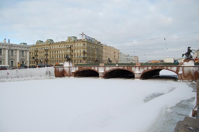 Петербург зимой