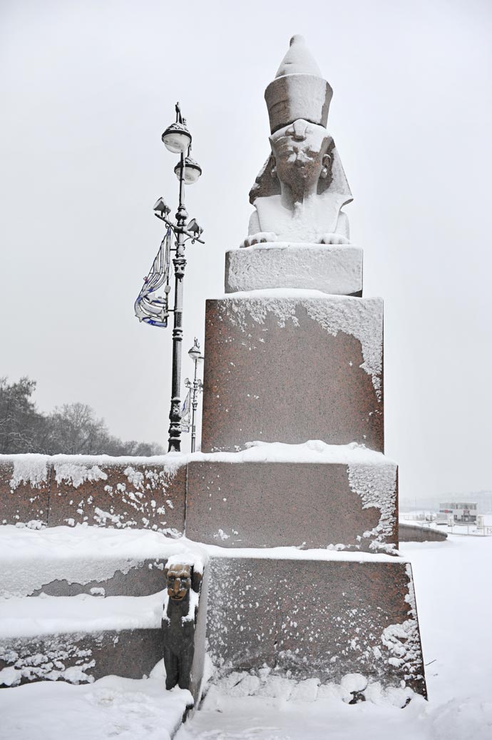 Петербург зимой