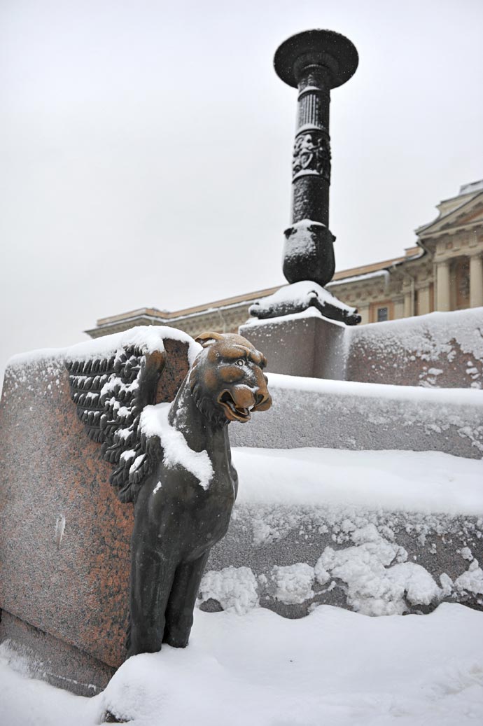 Петербург зимой