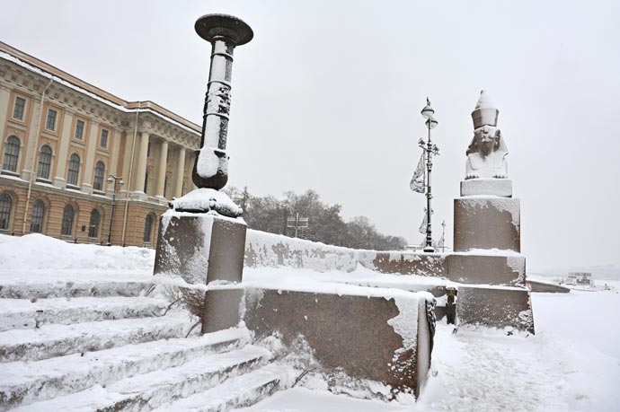 Петербург зимой