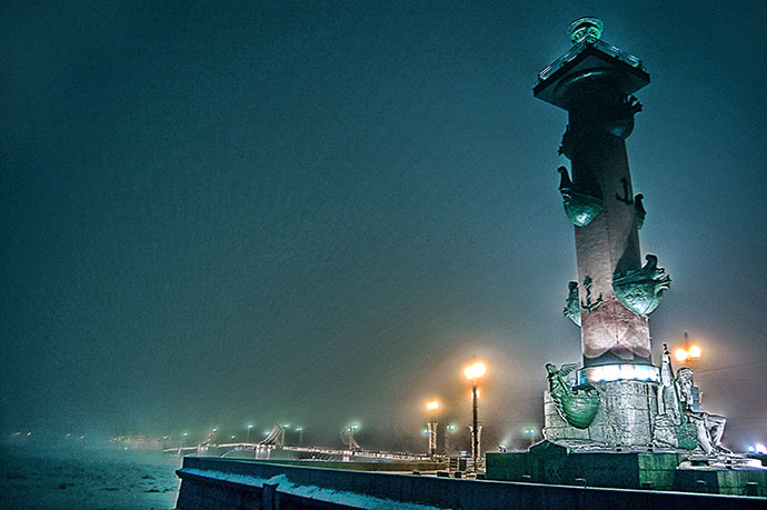 Зимние пейзажи Санкт-Петербурга