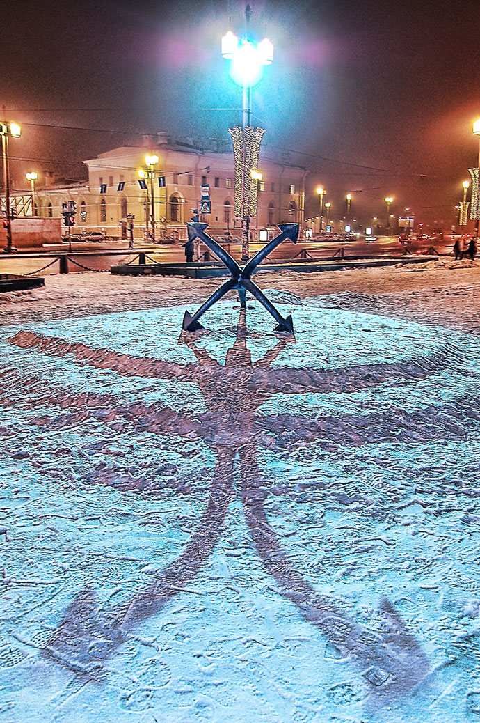 Зимние пейзажи Санкт-Петербурга
