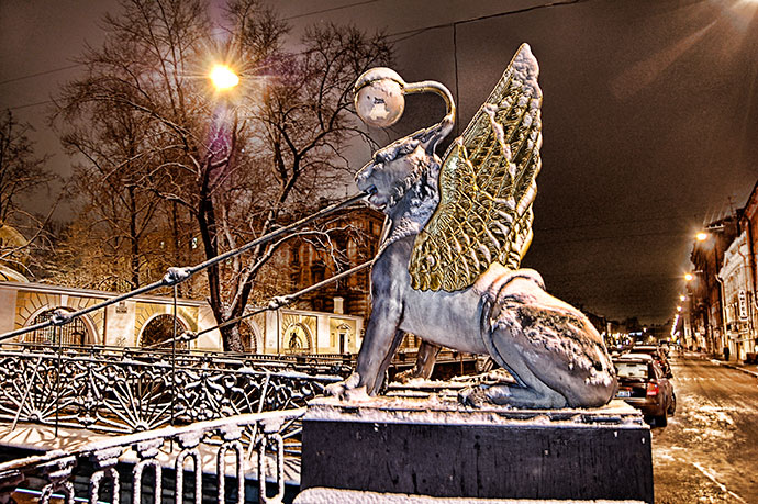 Зимние пейзажи Санкт-Петербурга